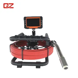 Factory Price Sewer Pipe Inspection Camera System With Fiberglass Push Rob Cable