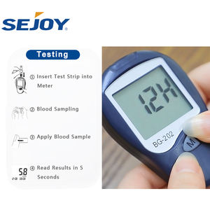 Тестер сахара Sejoy в крови цифровой измеритель диабета - Product Image 5