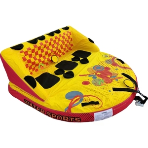 Différentes tailles 3 <span class=keywords><strong>5</strong></span> cavaliers excitants remorquables gonflables jouet de sport aquatique gonflable <span class=keywords><strong>bateau</strong></span> de canapé d'eau - Product Image 1