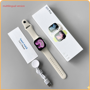 นาฬิกาสมาร์ทวอทช์ Huaqiangbei S10/S11 PRO หน้าปัดสี่เหลี่ยม ซิลิโคน รุ่น Dynamic Island เวอร์ชั่นจีน รองรับ Alipay NFC หน้าจอ TFT พร้อมฟังก์ชั่นนับก้าว - Product Image 6