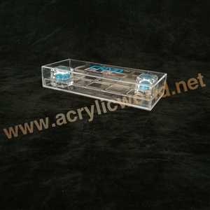 Support de présentation de produits de beauté en acrylique transparent, organisateur de comptoir pour cosmétiques, maquillage et soins de la peau - Product Image 6