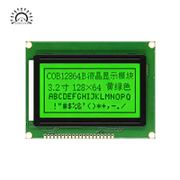 Módulo de Pantalla LCD JXDC 12864B 128x64 Gráfica con Fuente China Integrada, Pantalla Serial y Paralela, Bajo Consumo de Energía, Personalizable