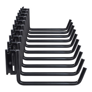 <span class=keywords><strong>Crochet</strong></span> en L allongé de 6 po pour rail E, robuste, pour échelle, accessoires de fixation à cliquet pour camion, remorque, garage, <span class=keywords><strong>atelier</strong></span> - Product Image 1