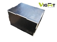 VIGFIT Venta caliente antideslizante Fitness Ejercicio Equipo Plyo Pliométrico Caja de salto de madera
