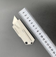 Couteau de camping OEM personnalisé en gros, manche en titane SK5, approvisionnement direct en usine en vrac