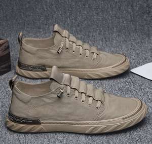 2024 אופנה סתיו סתיו מגמה נשימה במשקל קל נשימות בד ישן נעליים גברים מפרשים פנאי - Product Image 2