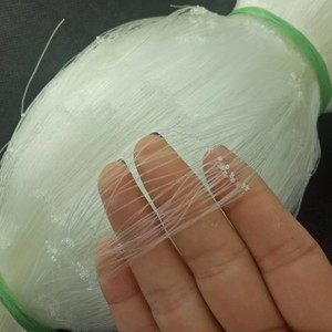Filets <span class=keywords><strong>de</strong></span> pêche pliables en <span class=keywords><strong>nylon</strong></span> monofilament PA à double nœud pour la pêche au chalut - Product Image 4