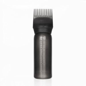 Wholesale 160ml Hair Dyeing <b>Bottle</b> Plastic <b>Squeeze</b> <b>Bottle</b> 2 in 1 Root Hair Color Dye Comb Applicator <b>Bottle</b> - Product Image 5