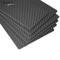 Lámina y Placa de Fibra de Carbono 100% 3K con Tejido Twill, Superficie Mate, Grosor Personalizado, Panel Cortado por CNC para Equipos de Modelismo RC