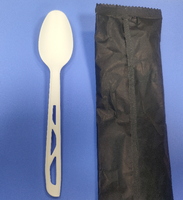 Couverts jetables couteau fourchette cuillère 100% compostables, couverts biodégradables colorés, prix de gros personnalisé