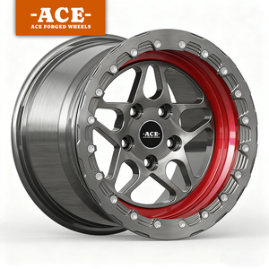 Ruedas de Aleación Forjadas CNC Personalizadas con Beadlock 5x130 6x139.7 de 5/6 Hoyos para Carreras de Drag, Diseño Cóncavo Profundo para Xm X7 M60i X4m X5m X6m X3m 911 F32 E90 - Product Image 3