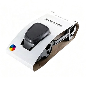 Ruban monochrome blanc compatible <span class=keywords><strong>Zebra</strong></span> 800300-809, 1500 impressions pour imprimante de cartes d'identité ZC100 ZC300 <span class=keywords><strong>ZC350</strong></span> - Product Image 4