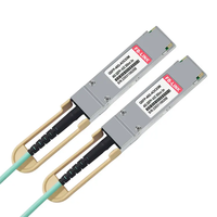 Câble optique actif QSFP+ 40G AOC 3M compatible avec les commutateurs