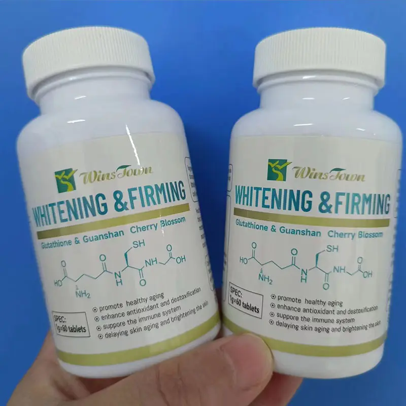 Skin Lightening Capsules Firming Brightening L-glutathione Anti Aging Vitamin C Face Whitening pils for herbal supplement