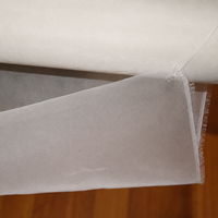 Tissu en organza 100% soie de mûrier, teint en fil, tissu de soie de luxe pour la couture nuptiale et la fabrication de vêtements en gros