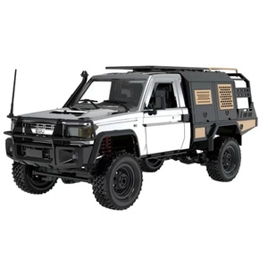 Camion RC tout-terrain MN82S MN82T MN82PRO MN82 1:12 4x4 avec télécommande 2.4G, batterie 2600mAh, 60 minutes d'autonomie, câble USB - Product Image 1