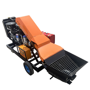 Bomba de Hormigón a Diésel, Bomba de Hormigón para Construcción, Mini Bomba Portátil para Transporte de Mortero y Hormigón - Product Image 1