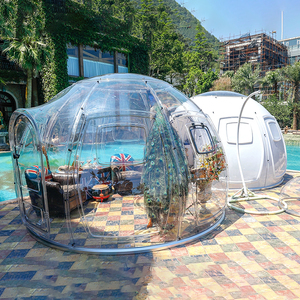 Domo Geodésico Modular FEAMONT para Jardín, Resistente al Viento, con Marco de Aluminio y Policarbonato, Tipo Planetario, para Exteriores - Product Image 1