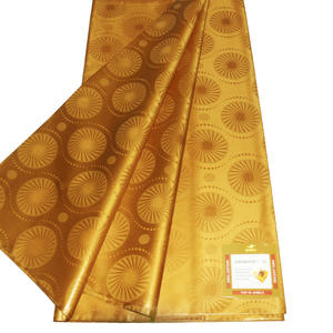 Bazin Riche Super <span class=keywords><strong>Magnum</strong></span> Or Tissu Africain Haute Qualité Coton Shadda Guinée Brocart Kaftan Tissu Fabrication Textiles - Product Image 2