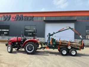 林业机械RT03A拖车2000千克负载能力4.<span class=keywords><strong>2</strong></span>米起重机CE EPA批准的全地形车伐木拖车装载机农场电机 - Product Image 5