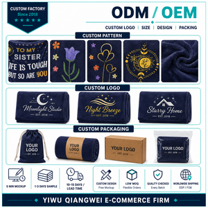 Couverture personnalisée en lot d'usine avec message pour sœur, citation positive, pour la maison, la chambre, le canapé, cadeau d'<span class=keywords><strong>amitié</strong></span>, décoration - Product Image 6