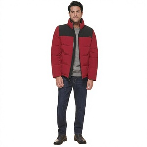 Bubble Puffer <b>Jacket</b> <b>Men</b> Outdoor Warm Quilting Coat Zipper Closure Custom Logo <b>Long</b> Regular bubble <b>jacket</b> - Product Image 1