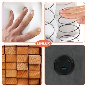 Sofá Divano de terciopelo Loveseat con almacenamiento Love Seat, sofás <span class=keywords><strong>para</strong></span> dormitorio, sala de estar, oficina, dormitorio, puertos de carga USB - Product Image 5