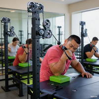 Machine de Pilates Megaformer de qualité commerciale Kj- avec résistance à ressort réglable et dispositifs de sécurité