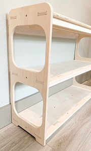 Étagère de rangement et de présentation pour jouets en bois - Product Image 3