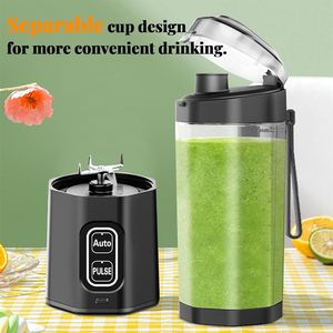 Nuevo y Moderno Vaso Mezclador de Proteínas de 700 ml para Gimnasio con Boquilla para Beber, Licuadora Recargable por USB, Licuadora Portátil - Product Image 2