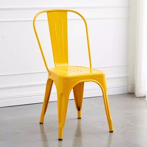 Contemporary Metal Frame <b>Bar</b> <b>Stools</b>-Durable Commercial Furniture for Hotel Coffee Shop Living Room Use Strong Casual Backrest - Product Image 2