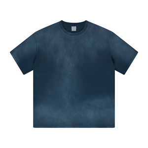 Camiseta de Hombre 100% Algodón de Alta Calidad, con Logotipo Personalizado, Estilo Urbano, Vintage, Lavada, Corte Cuadrado, Lavado Ácido - Product Image 6