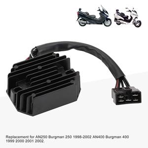 Regulador de Voltaje para Motocicleta GOOFIT, Rectificador de Repuesto para AN250 <span class=keywords><strong>Burgman</strong></span> 250 1998-2002 AN400 <span class=keywords><strong>Burgman</strong></span> 400 1999 2000 <span class=keywords><strong>2001</strong></span> 2002 - Product Image 4