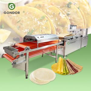 Máquina Automática para Hacer Tortillas de Maíz, Línea de Producción Industrial de Pan, Máquina para Hacer Tacos y Wraps - Product Image 1