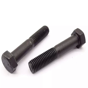 Bu Lông Và Đai Ốc Lục Giác Có Độ Bền Kéo Cao Màu Đen DIN931 Gr10.9 Bán Chạy - Product Image 3