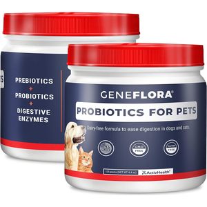 เจนีฟลอรา โปรไบโอติกส์ สำหรับสัตว์เลี้ยง 125 กรัม ชนิดผง ช่วยระบบย่อยอาหารสำหรับสุนัขและแมว - Product Image 1