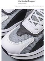 Chaussures de course confortables pour hommes - Chaussures respirantes en mesh avec coussin d'air pour activités de plein air, nouvelle chaussure pour homme
