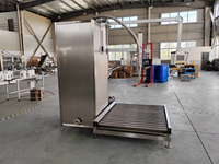 Machine de remplissage d'huile semi-automatique par pesage 20L-1000L pour fûts ronds en fer de grande capacité, huile moteur 7.5KW