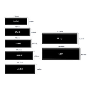 แถบจอ <span class=keywords><strong>LCD</strong></span> ขนาด0.99-58นิ้วสำหรับโฆษณา2.4/4.6/6.2/8.8/12.6/36/55นิ้ว - Product Image 3