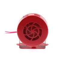 Sirène d'alarme sonore électrique 12V 105dB pour voiture, camion, moto, vélo – Son fort pour la sécurité incendie et les secours