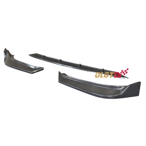 Alerón Delantero de Fibra de Carbono Estilo APM de 3 Piezas, Divisor Delantero para Hyundai Genesis G70 2017-2020 - Product Image 6