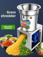 Hachoir multifonctionnel Shuangchao pour herbe, légumes, aliments pour animaux, piments, aliments pour porcs, capacité 30 kg, garantie 3 mois