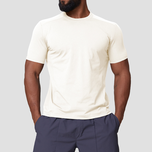 T-Shirt Sportiva da Uomo Personalizzata con Logo, Nuovo Design, Leggera, Aderente, in Poliestere Traspirante per <span class=keywords><strong>Corsa</strong></span> - Product Image 1