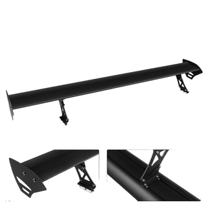 Alerón Trasero Modificado para Automóvil, Aleación de Aluminio Sin Perforaciones, Alerón Fijo Universal para Hatchback, Exterior - Product Image 1