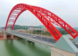 Nhà máy Kết Cấu Thép nhịp lớn Kết Cấu Thép mạ kẽm cầu cầu vượt thang máy giàn thép cho người đi bộ - Product Image 3