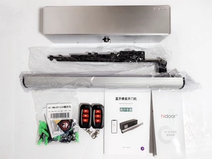 เครื่องเปิด-ปิดประตูสวิงอัตโนมัติแบบแฮนด์ฟรี 100v-240v สำหรับที่อยู่อาศัยและเชิงพาณิชย์ ประตูสวิงไฟฟ้าสำหรับศูนย์ดูแลสุขภาพ - Product Image 3