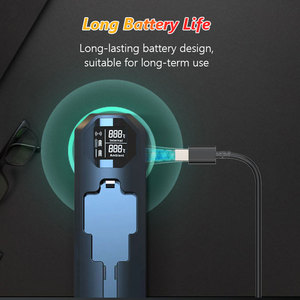 El más nuevo termómetro remoto para barbacoa inalámbrico de alimentos de doble temperatura para el hogar con mango de cerámica para ahumador, horno para hornear, asador - Product Image 6