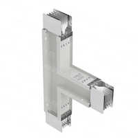 Goulotte de bus en aluminium fermée haute résistance 250-6300A CLX, indice de protection IP54, -20~80°C