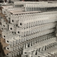 Pièces d'angle détachables et transformables en acier galvanisé pour panneaux sandwich de maison préfabriquée à usage bureautique