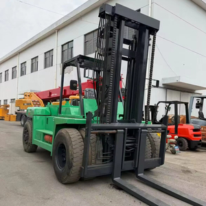 Used Mitsubishi komatsu tcm hyster FD160 10/12/15/16/18/20/25 Ton Diesel Forklift truck pick up stacker fork position <b>side</b> shift - Product Image 1